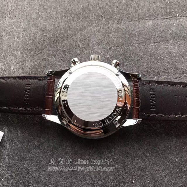 IWC手錶 複刻版萬國葡計 自動機械計時萬國男表 萬國高端男士腕表  hds1664